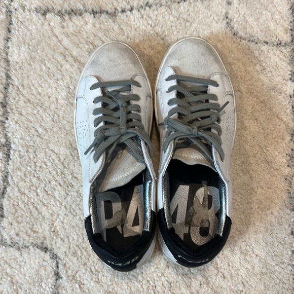 P448 white leather sneakers - Picture 2 of 3